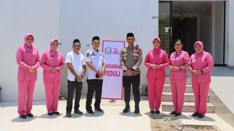 Polres Bone Revitalisasi Sumur Bor Masjid Tafadal