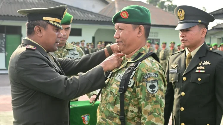 Sebanyak 76 Prajurit Kodim Bone Naik Pangkat, Dandim Tekankan Amanah