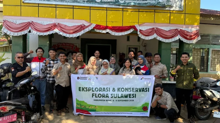 Pertamina Eksplorasi Enam Flora Sulawesi di Bone