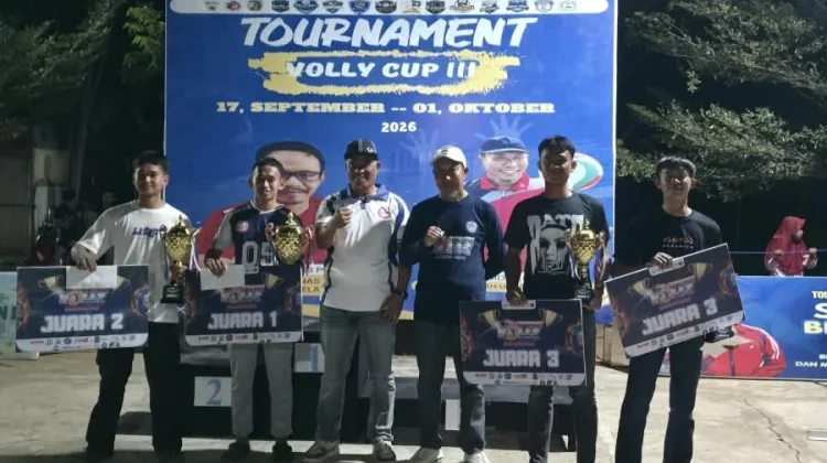 Sukses Gelar Voli Cup III, PBVSI Bone Dorong Pembinaan Atlet