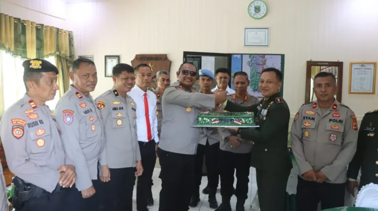 TNI-Polri Soppeng Perkuat Sinergi di Momentum HUT ke-81 TNI