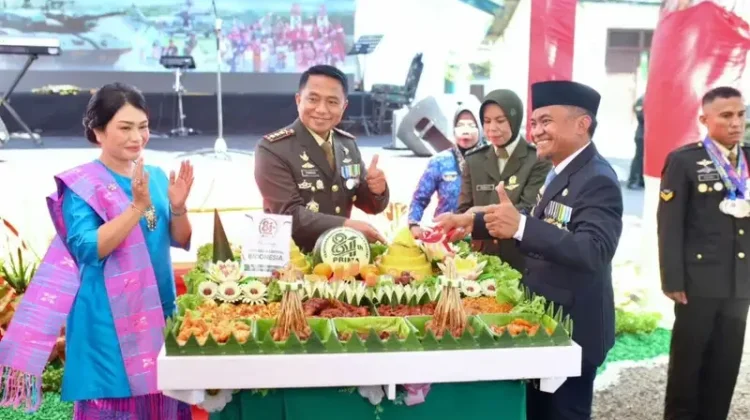 Korem 141 Toddopuli Gelar Syukuran HUT ke-81 TNI