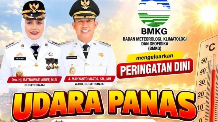 Bupati Sinjai Minta Warga Waspada Cuaca Panas