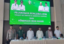 Polres Soppeng Kawal Pelantikan IPIM Kecamatan