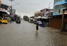 Hujan Deras, Sejumlah Ruas Jalan di Watampone Tergenang