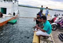Mancing di Pelabuhan Larea-rea, Cara Warga Sinjai Nikmati Ngabuburit
