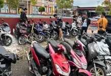 Satlantas Polres Bone Tertibkan Balap Liar di Desa Solo