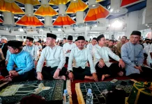Bupati Bone Hadiri Buka Puasa Akbar Raja Salman di Masjid Kubah 99 Makassar