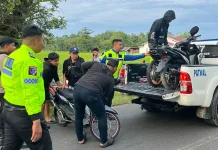 Satlantas Bone Bubarkan Balap Liar, 30 Motor Diamankan