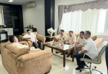 Sekda Sidrap Terima Kunjungan Kanwil Kemenham Sulsel