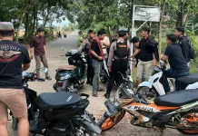 Aparat Kepolisian Tertibkan Aksi Balap Liar di Mallari, Delapan Motor Diamankan
