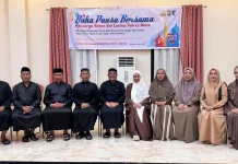Satlantas Polres Bone Buka Puasa Bersama Personel