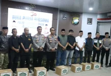 Pererat Sinergi Bersama Media, Polres Soppeng Gelar Buka Puasa Bersama