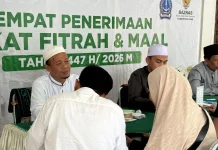 Antusiasme Warga Bone Bayar Zakat Fitrah Meningkat