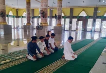 Saldo Ramadan Menyusut, Jemaah Masjid Agung Bone Tak Lagi Membludak