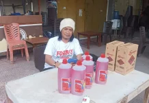 Cerita Penjual Sirup DHT, Raup Untung Selama Ramadan