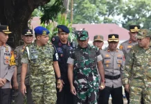 Polres Bone Gelar Pasukan Gabungan Amankan Malam Takbiran