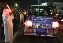 Bupati Sinjai Lepas Takbir Keliling Semarak Sambut Idulfitri 1447 Hijriah