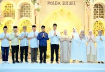 Kapolres Soppeng Hadiri Open House Kapolda Sulsel
