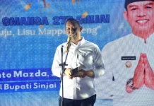 Wabup Sinjai Resmikan Panggung Alumni SMAN 1 Sinjai