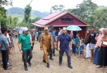 Bupati Bone Kawal Pembangunan Infrastruktur di Desa Gaya Baru
