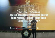 Pemkab Bone Serahkan LKPD Unaudited TA 2025 ke BPK Sulsel