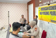 Kapolres Soppeng Tekankan Kesiapan Fisik Personel