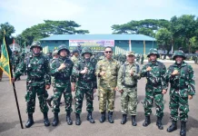 Wabup Sinjai Ikuti Pembukaan Latsarmil Komcad ASN dan Kades