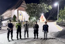 Polres Soppeng Amankan Ibadah Kamis Putih