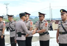 Polres Soppeng Gelar Sertijab Pejabat Utama