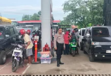 Fenomena Panic Buying BBM, Polres Soppeng Amankan Sejumlah SPBU