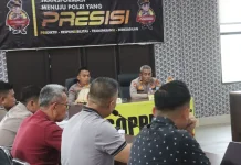 Polres Soppeng Rakor Antisipasi Antrian Panjang BBM