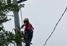 Petir Putus Jaringan Listrik, PLN Sinjai Bergerak Cepat