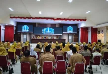 Pj Sekda Bone Pimpin Bimtek Pengadaan PJLP dan Sosialisasi WFH/WFA