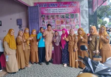 Dinas Perindustrian Bone Launching Galeri UMKM Waroeng Pink