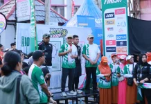 Ribuan Warga Ikuti Mapusa Run di Pinrang
