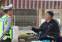 Polantas Bone Tegur Humanis Pelanggar Tak Berhelm