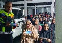 Satlantas Soppeng Sosialisasi Tertib Lalu Lintas