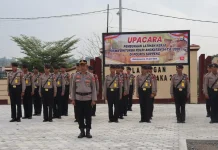 Pembukaan Latja Siswa Diktuba Polri Digelar