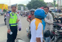 Polantas Menyapa, Edukasi Keselamatan di Watampone