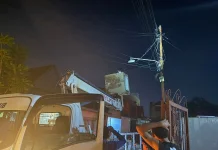 Dishub Bone Gerak Cepat Perbaiki Lampu Jalan di Kelurahan Bukaka