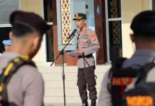Polres Bone Tutup Latja Siswa Diktuba Polri 2026