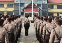 Polres Soppeng Tutup Latja Siswa Diktukba Polri 2026