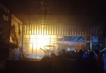 Bupati Bone Apresiasi Damkar Cegah Api tidak Merembet