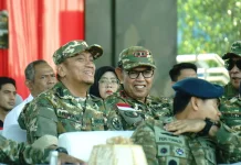 Wabup Bone Hadiri Penyumpahan Komcad ASN Sulsel di Makassar