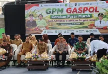 Kapolres Soppeng Hadiri Gerakan Pasar Murah