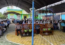 Wakapolres Hadiri Penamatan Ponpes Darusshalihin Soppeng