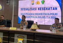 Polres Soppeng Sosialisasi Bahaya Rokok dan TBC