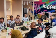 Wabup Sinjai Temui Wamensos RI Bahas Sekolah Rakyat
