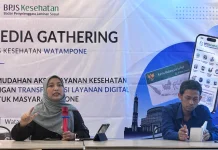 Cakupan Kepesertaan BPJS Kesehatan KC Watampone Tembus 98,08 Persen